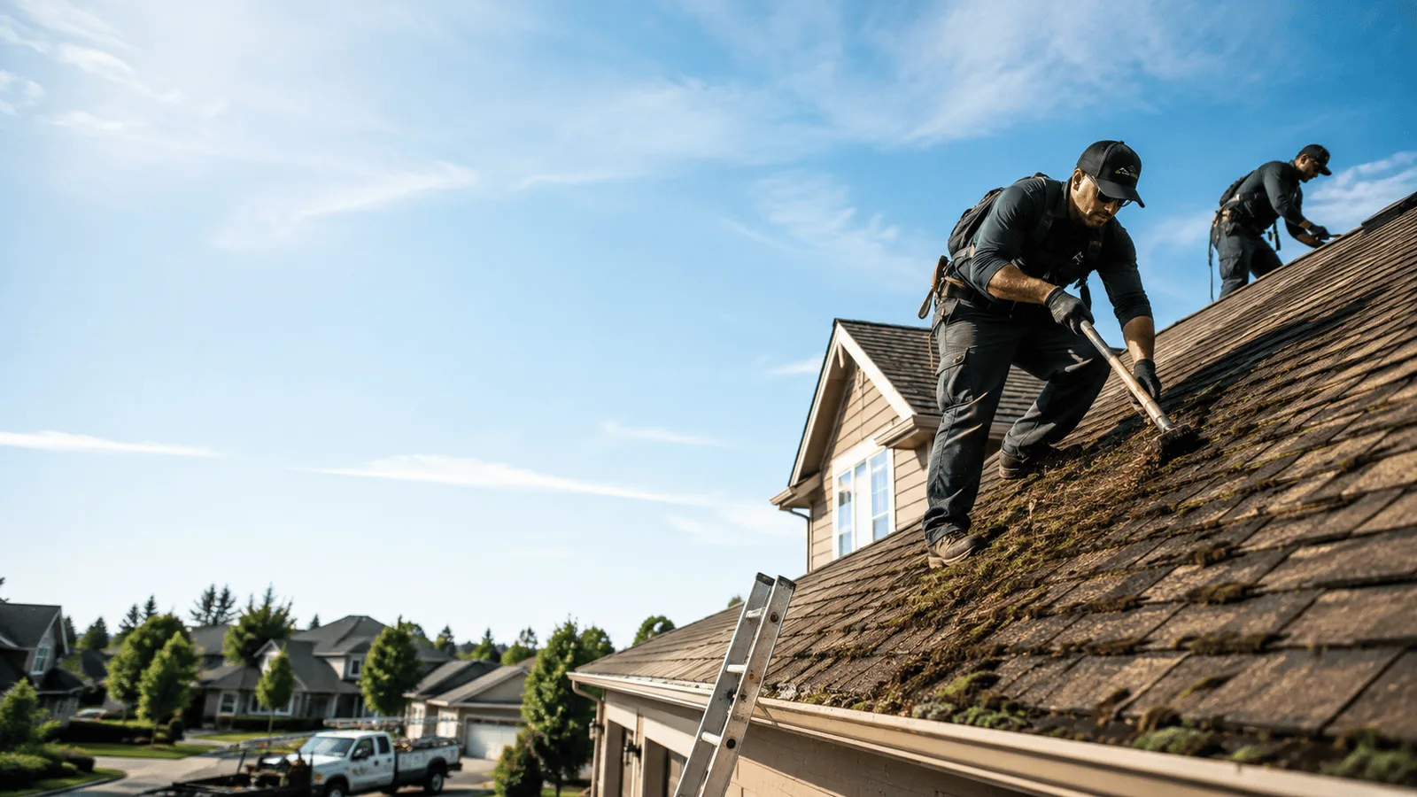 Roof Moss Removal in Pequannock, NJ near me